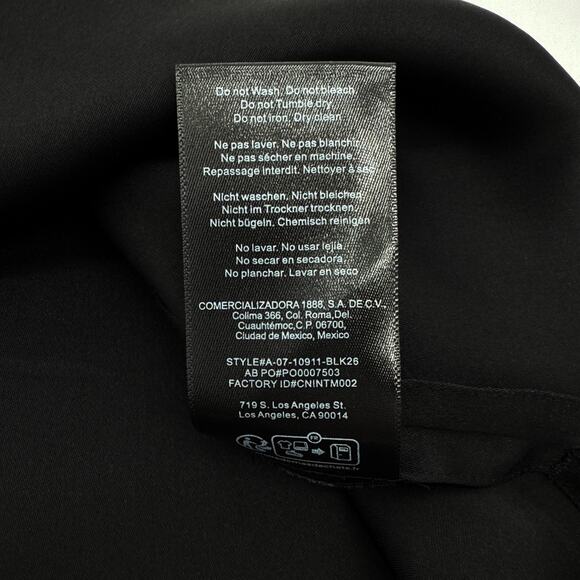 ANINE BING Geneva Top in Black in XS - Picture 9 of 11